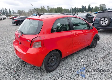 2008 Toyota Yaris z USA, uszkodzony, nr VIN JTDJT923985161422